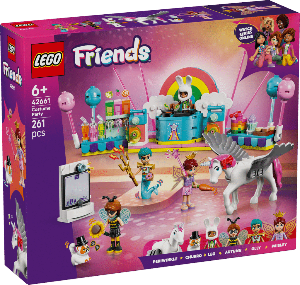 LEGO Maskeradfest med enhörning och älva 42661