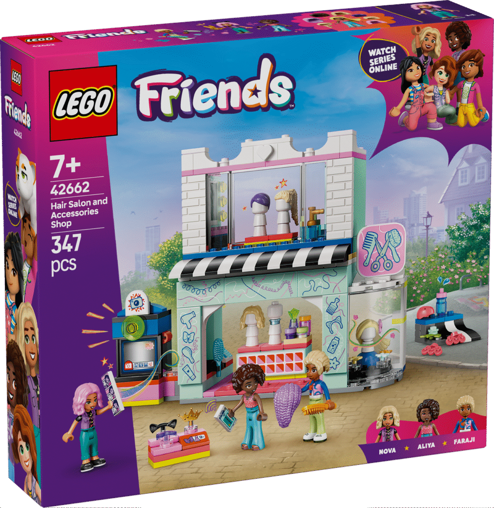 LEGO Frisörsalong och accessoarbutik 42662