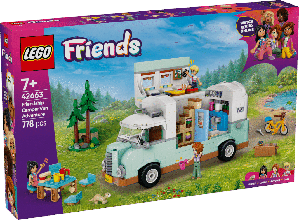 LEGO Vänskapsäventyr med husbil 42663
