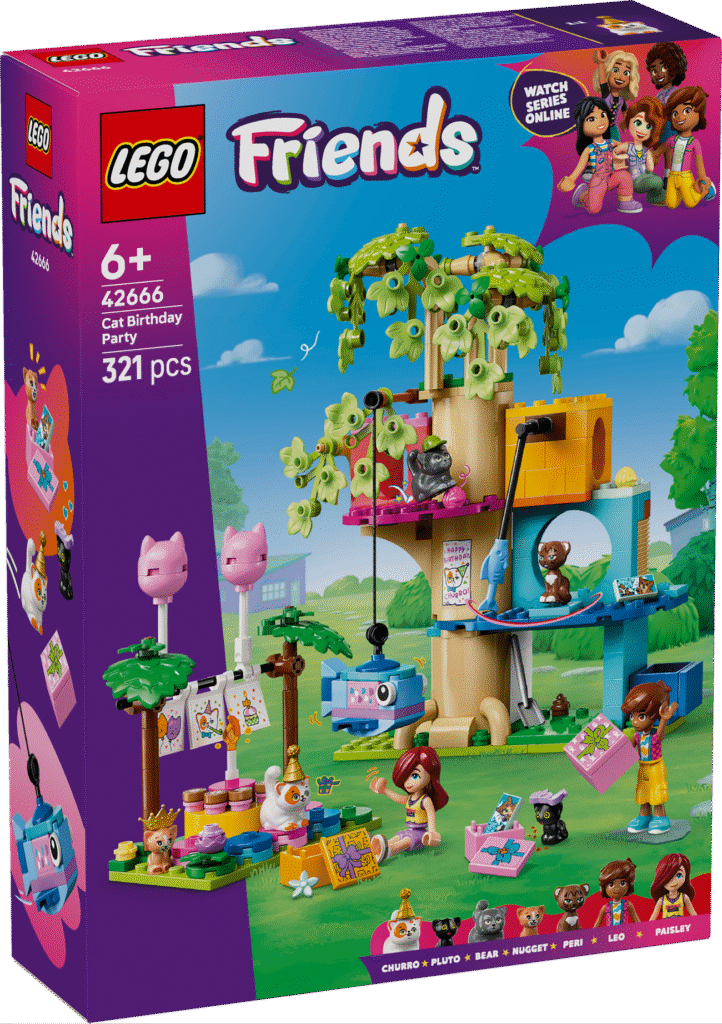LEGO Kattkalas & trädkoja 42666