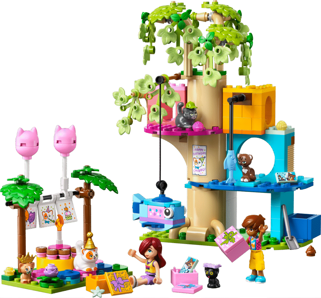 LEGO Kattkalas & trädkoja 42666