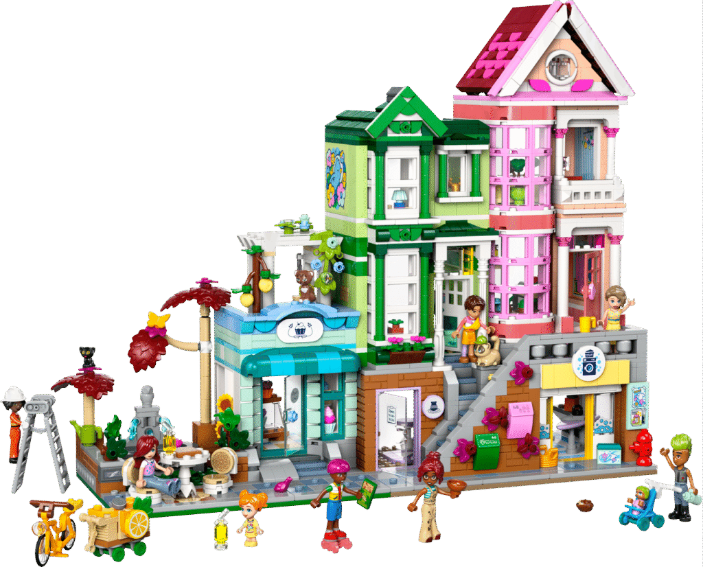 LEGO Heartlake Citys lägenheter och butiker 42670