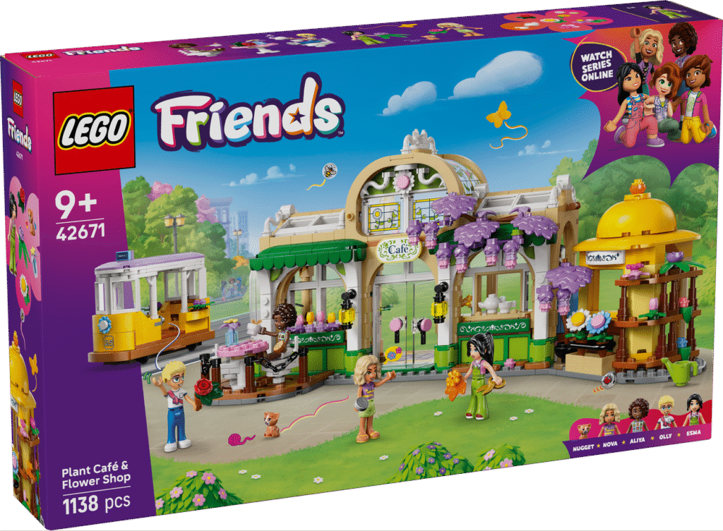 LEGO Växtkafé & blomsteraffär 42671