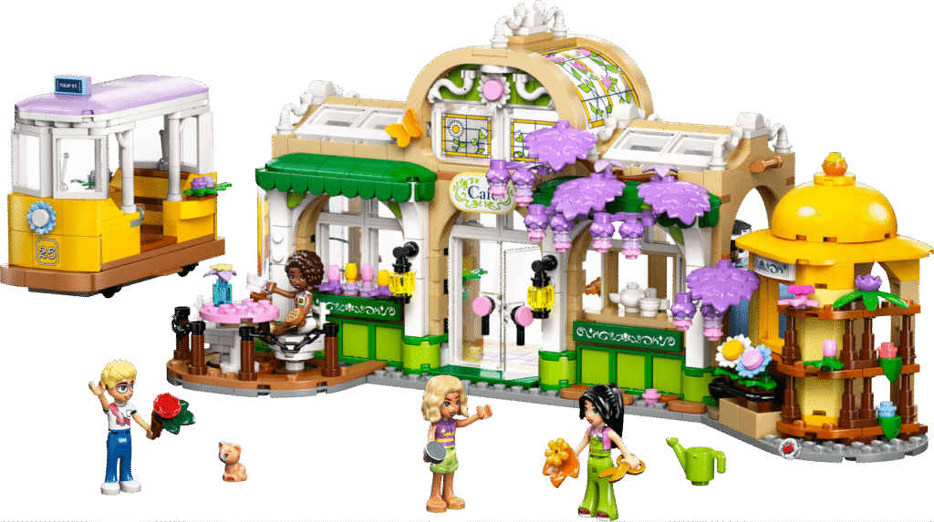 LEGO Växtkafé & blomsteraffär 42671