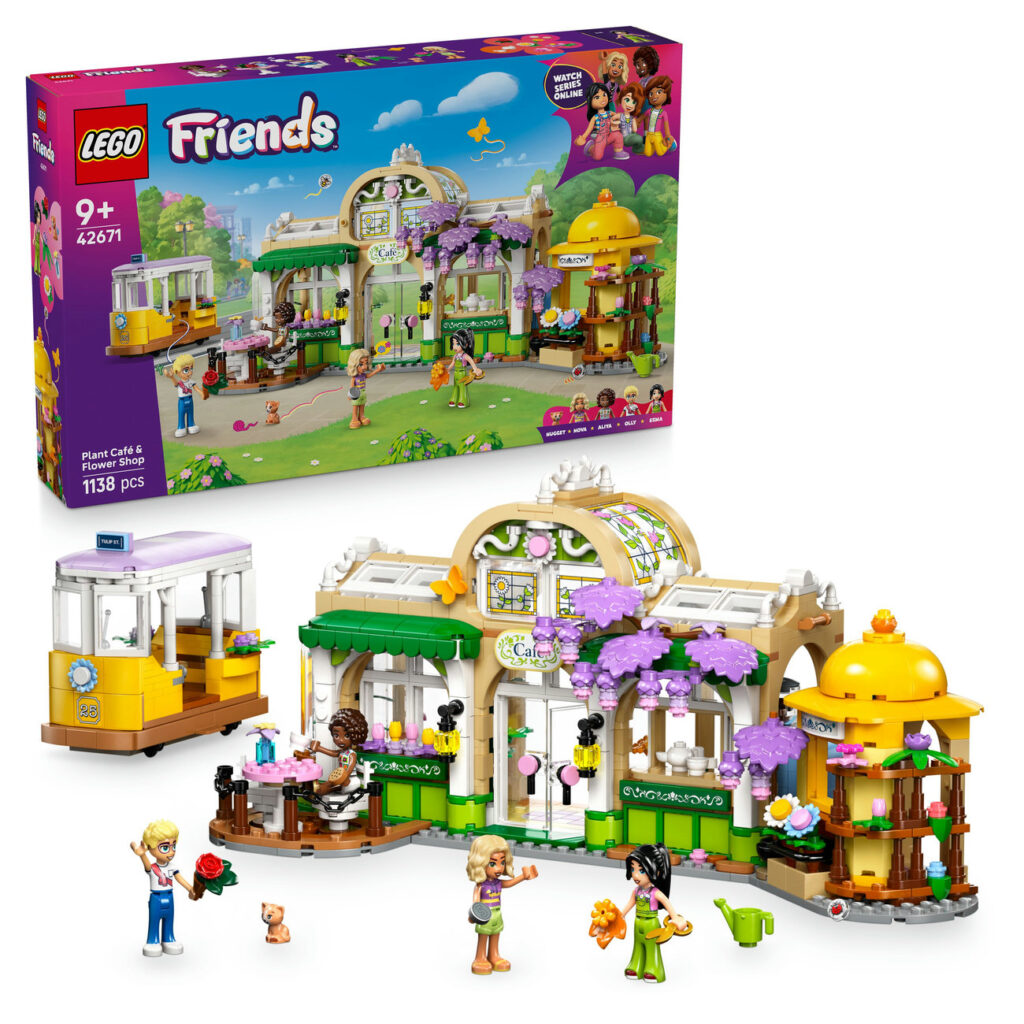 LEGO Växtkafé & blomsteraffär 42671