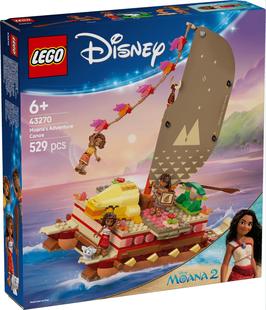 LEGO Vaianas äventyrskanot 43270
