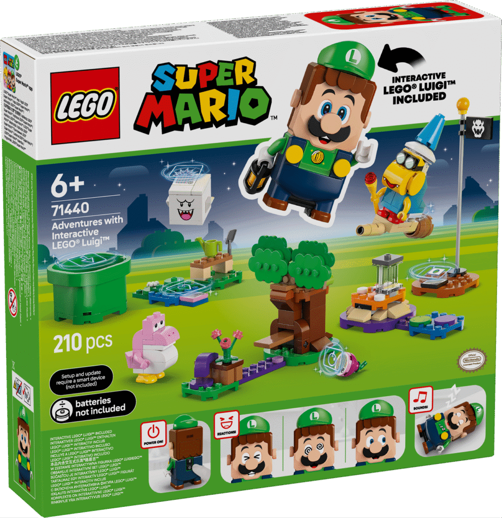 LEGO Äventyr med interaktiva LEGO Luigi 71440