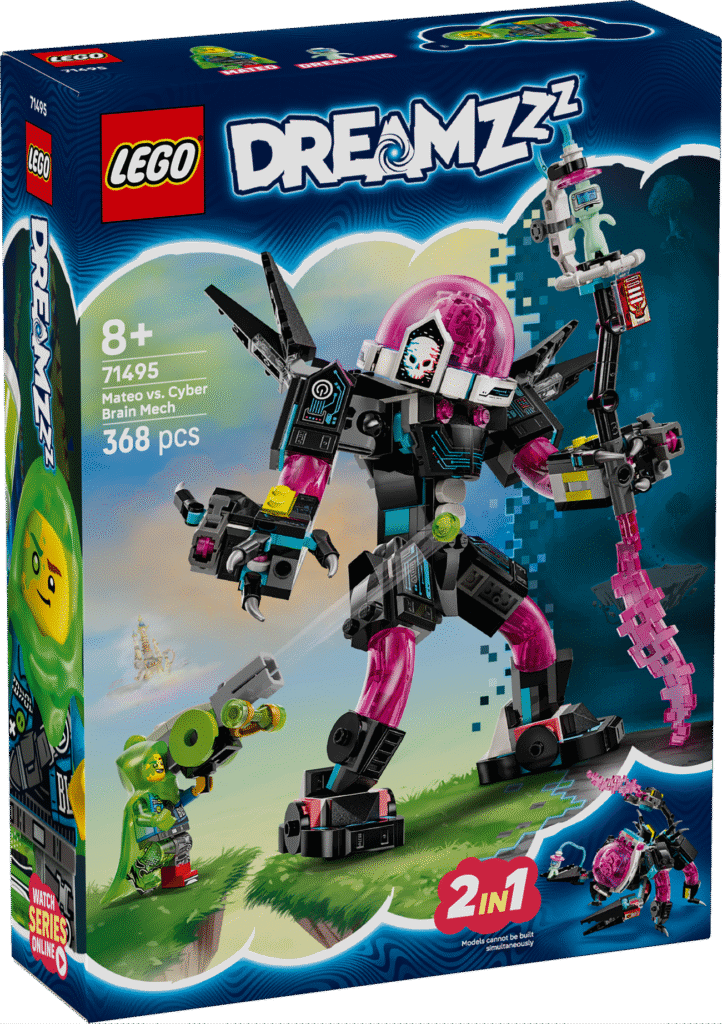 LEGO Mateo mot cyberhjärnroboten 71495