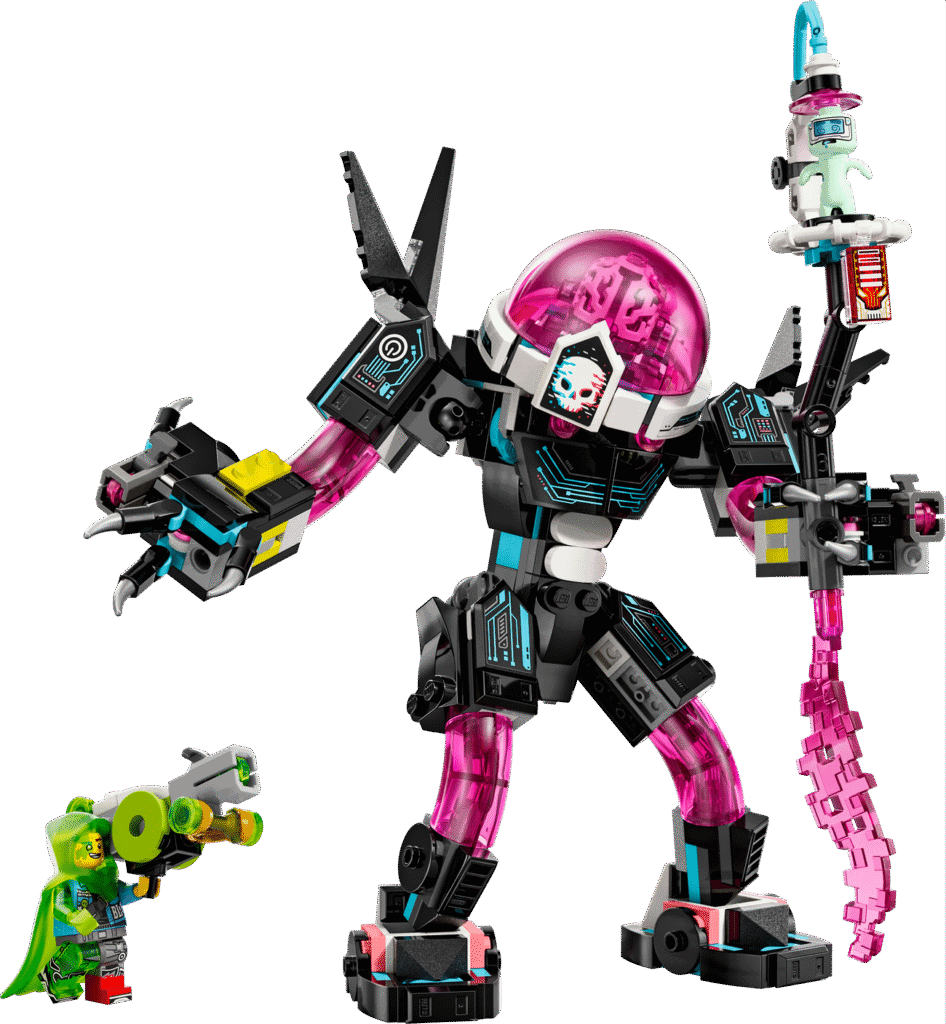 LEGO Mateo mot cyberhjärnroboten 71495