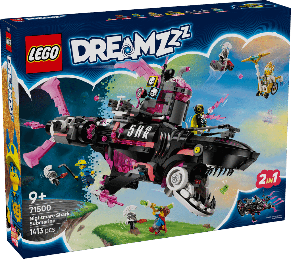 LEGO Mardrömmarnas haj-ubåt 71500