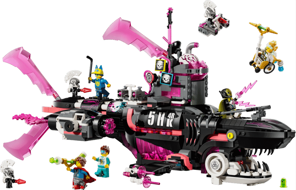 LEGO Mardrömmarnas haj-ubåt 71500