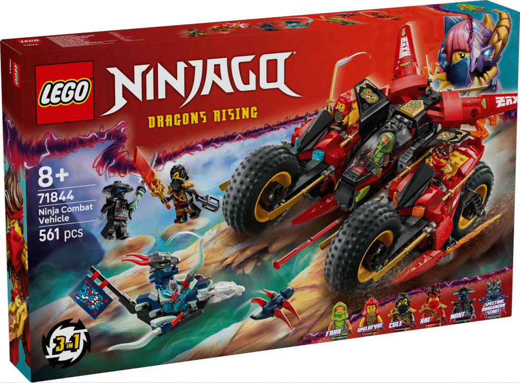 LEGO Ninjornas stridsfordon 71844