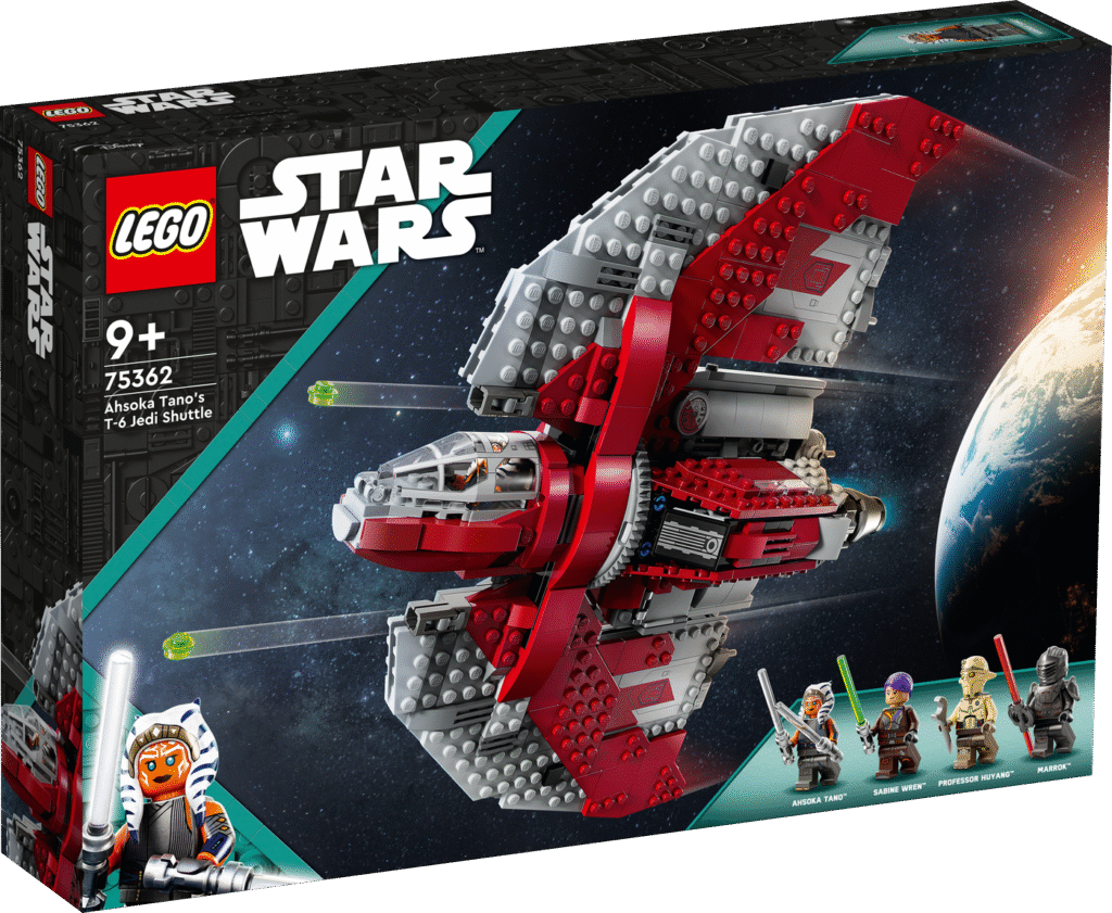 LEGO Ahsoka Tano’s T-6 Jedi Shuttle 75362