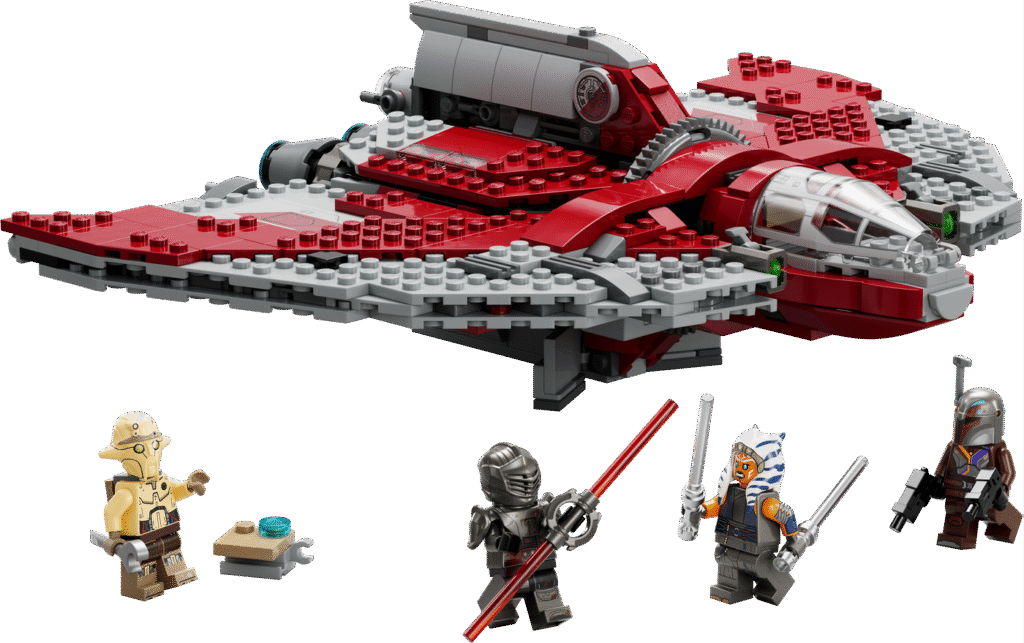 LEGO Ahsoka Tano’s T-6 Jedi Shuttle 75362