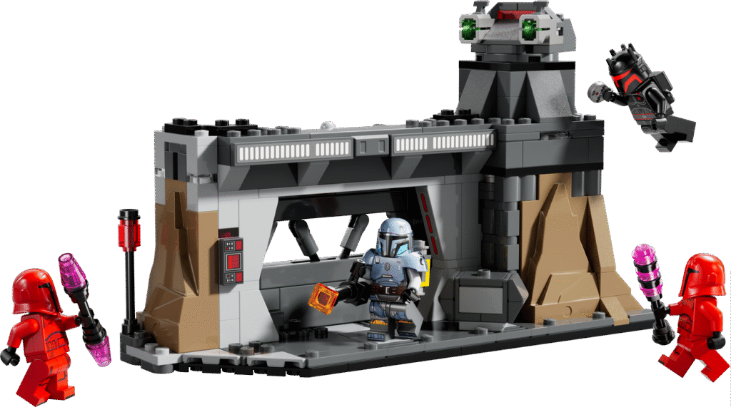LEGO Paz Vizsla and Moff Gideon Battle 75386