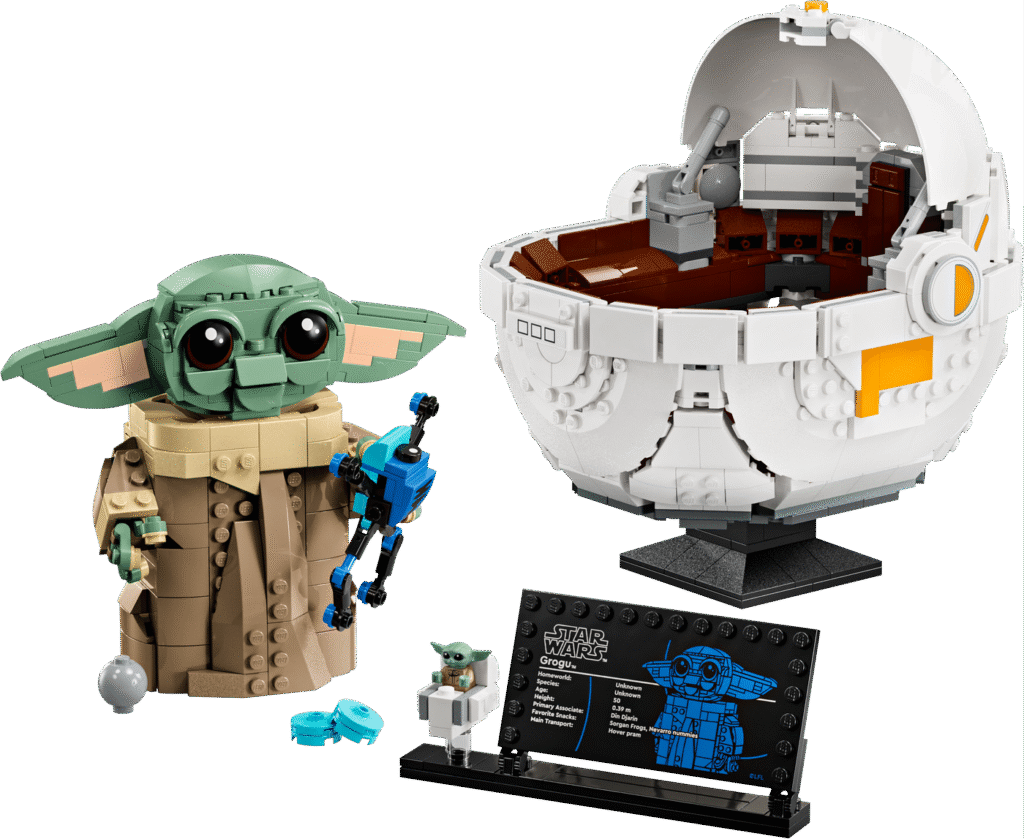 LEGO Grogu with Hover Pram 75403