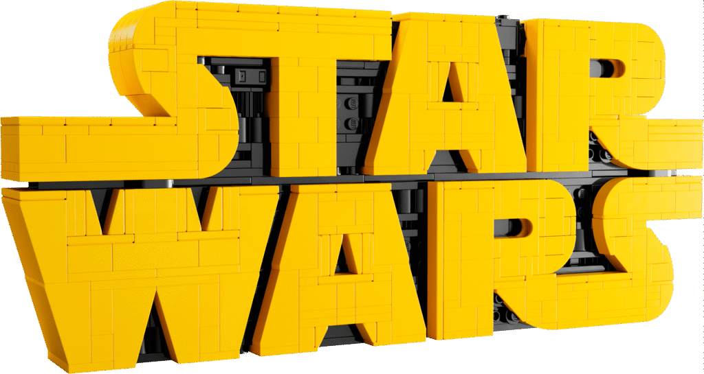 LEGO Brick-built Star Wars Logo 75407