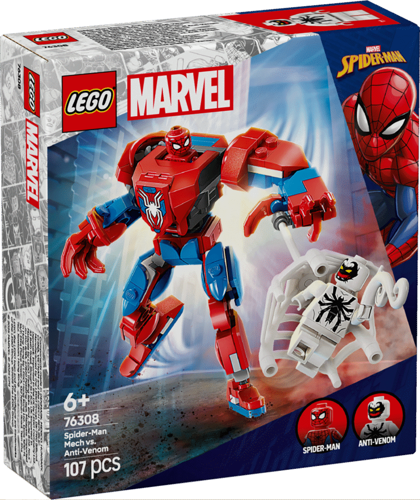LEGO Spider-Mans robot mot Anti-Venom 76308