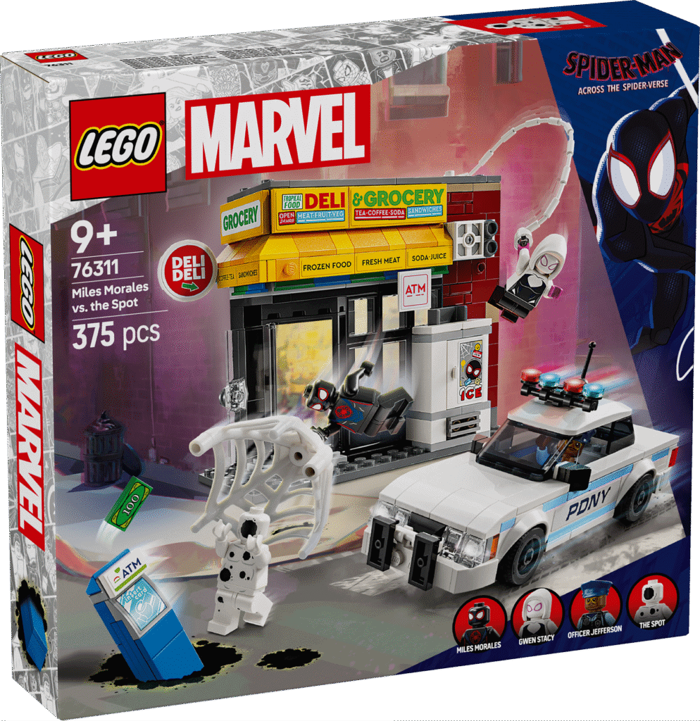 LEGO Spider-Verse Miles Morales mot Spot 76311