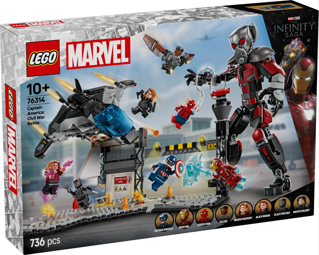 LEGO Captain America Civil War actionstrid 76314