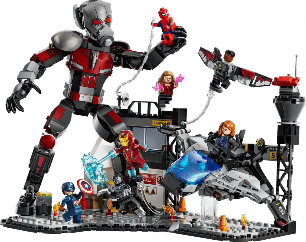 LEGO Captain America Civil War actionstrid 76314