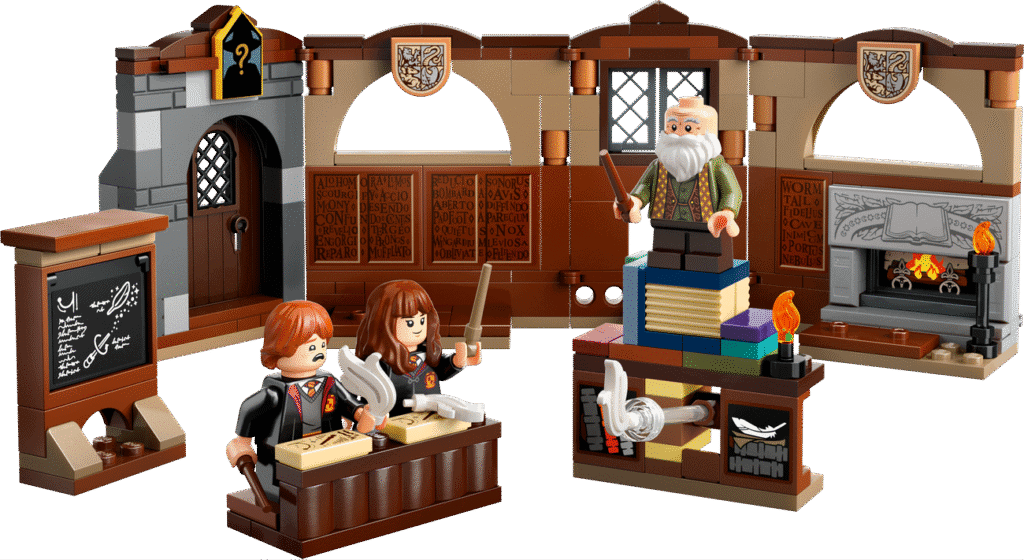 LEGO Hogwarts slott lektion i trollformellära 76442