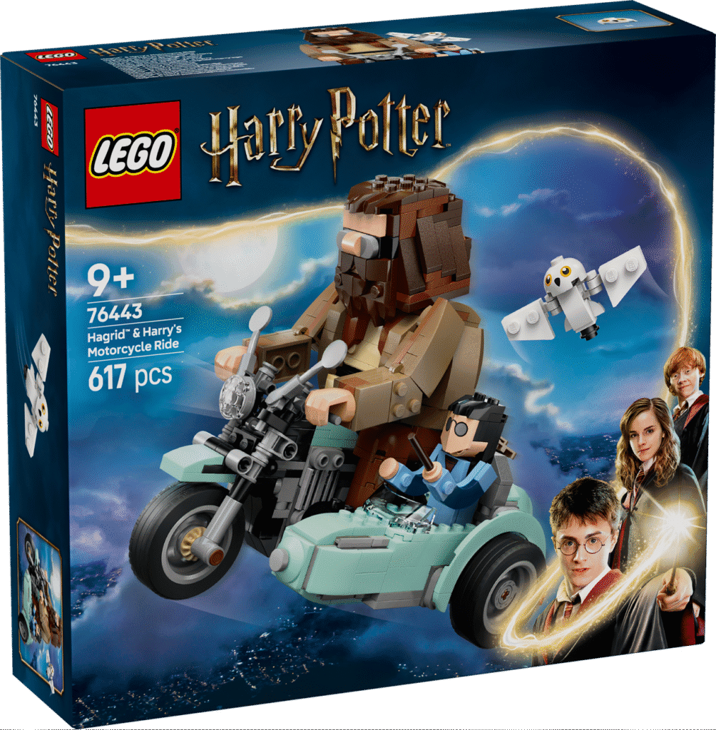LEGO Hagrids och Harrys motorcykeltur 76443
