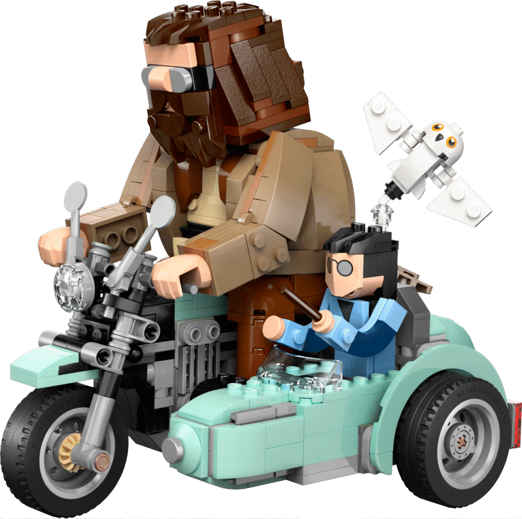 LEGO Hagrids och Harrys motorcykeltur 76443