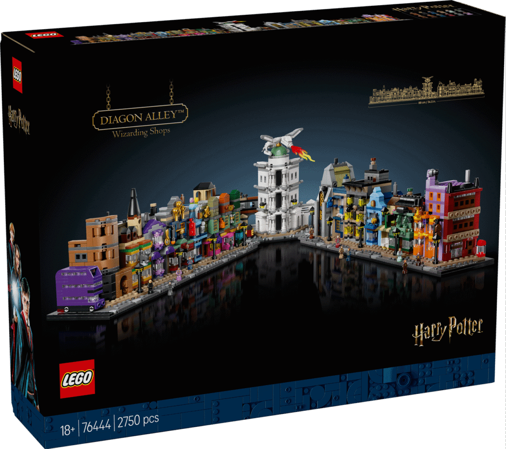 LEGO Diagongrändens trollkarlsbutiker 76444