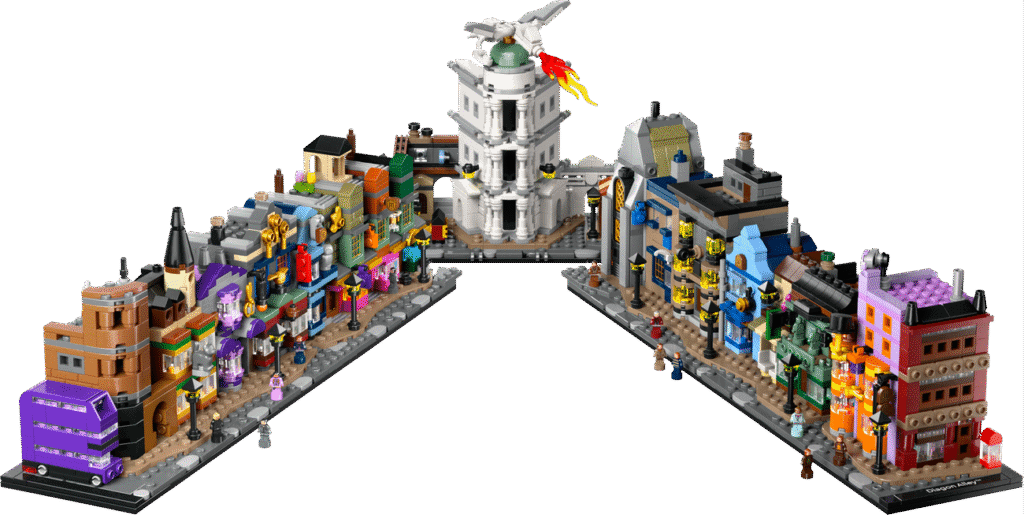 LEGO Diagongrändens trollkarlsbutiker 76444