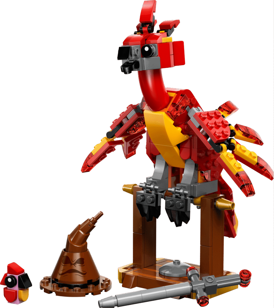 LEGO Fawkes Dumbledores fenixfågel 76448
