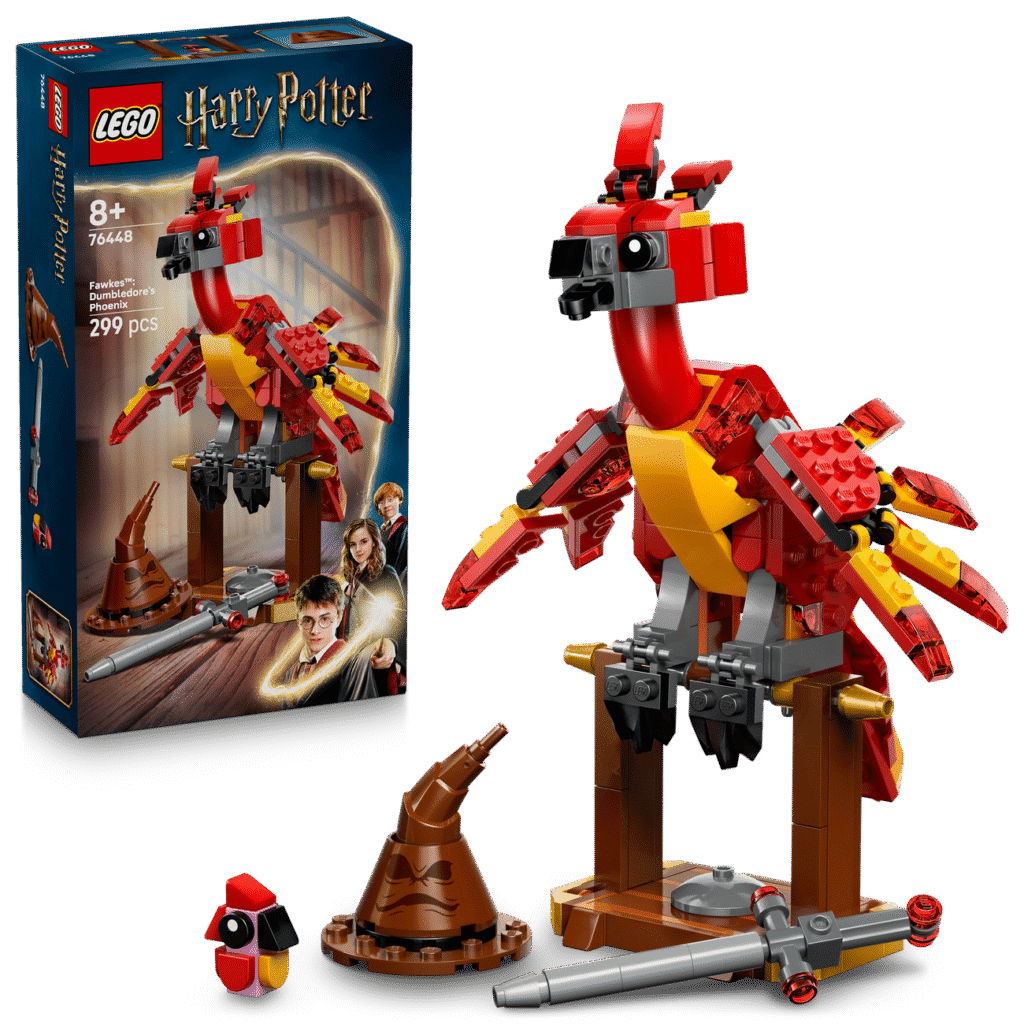 LEGO Fawkes Dumbledores fenixfågel 76448