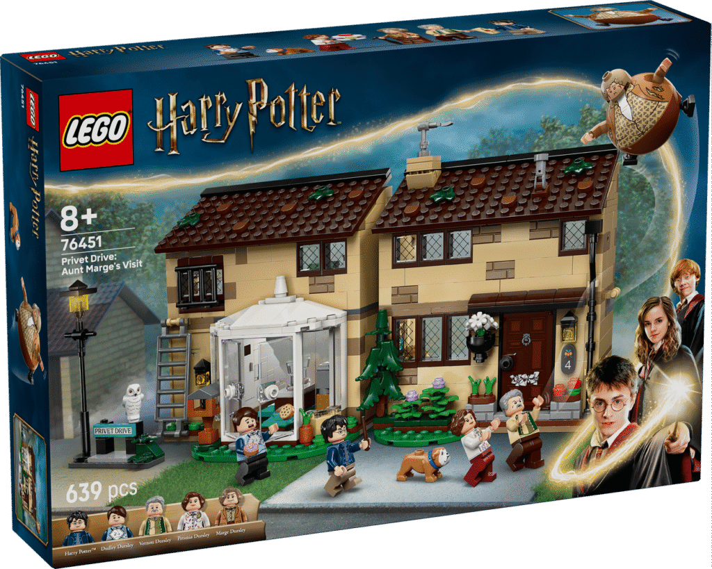 LEGO Privet Drive Faster Marges besök 76451