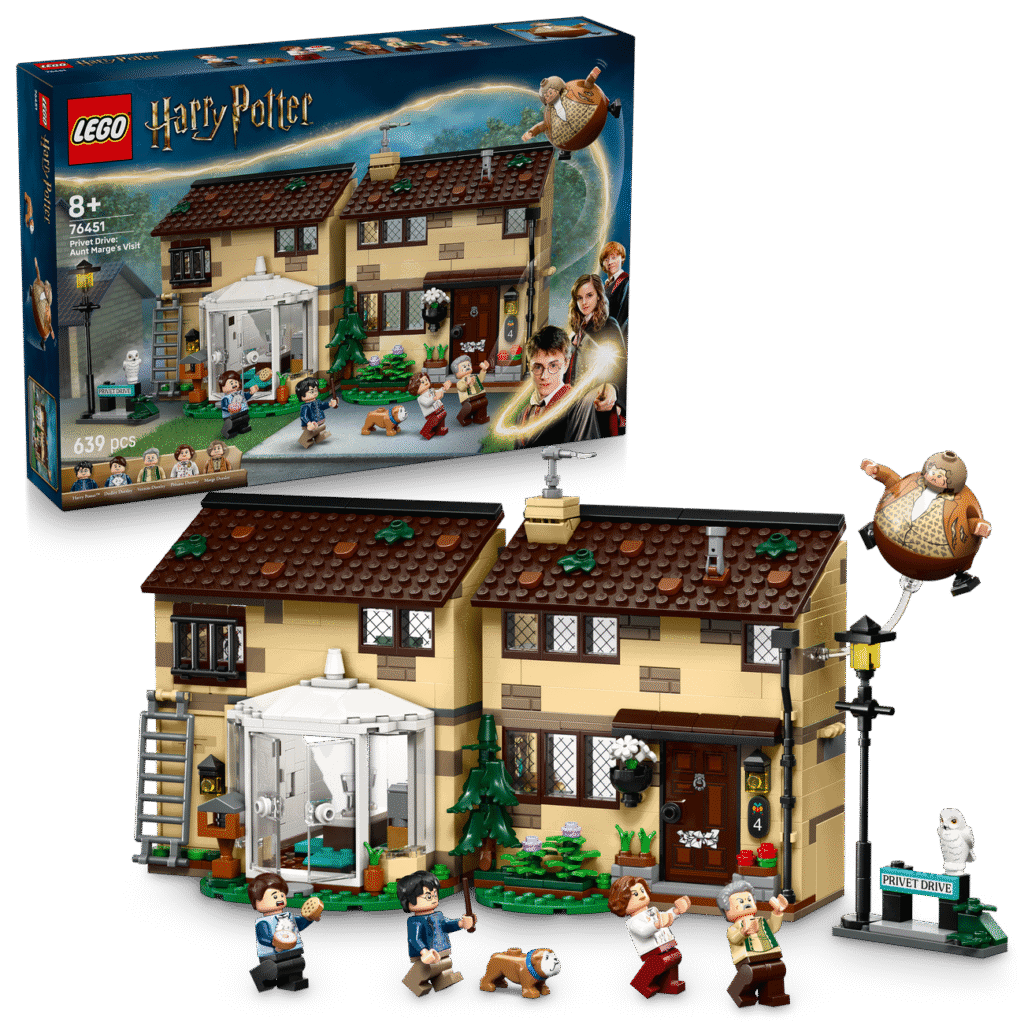 LEGO Privet Drive Faster Marges besök 76451