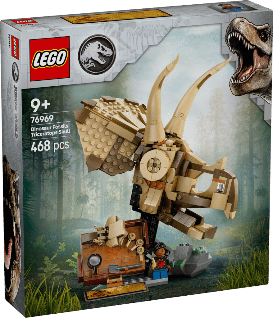 LEGO Dinosauriefossiler Triceratopsskalle 76969