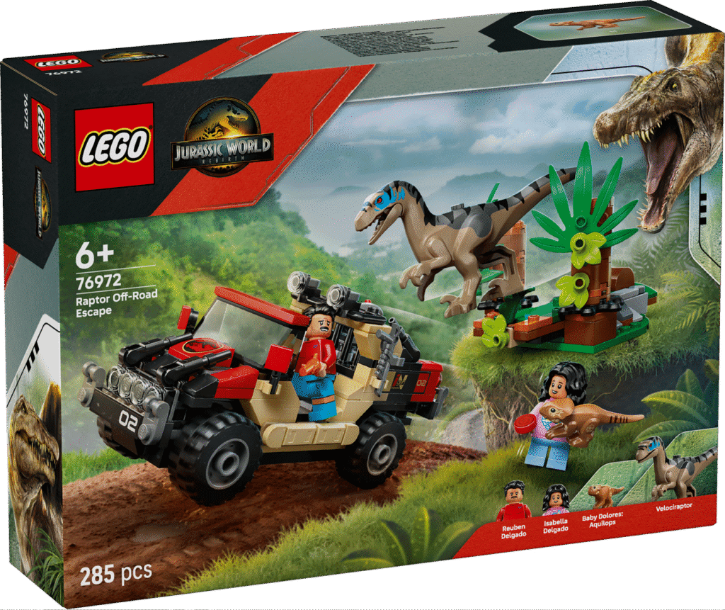 LEGO Terrängflykt med raptor 76972