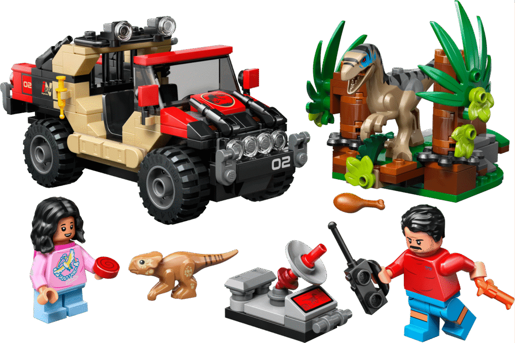 LEGO Terrängflykt med raptor 76972