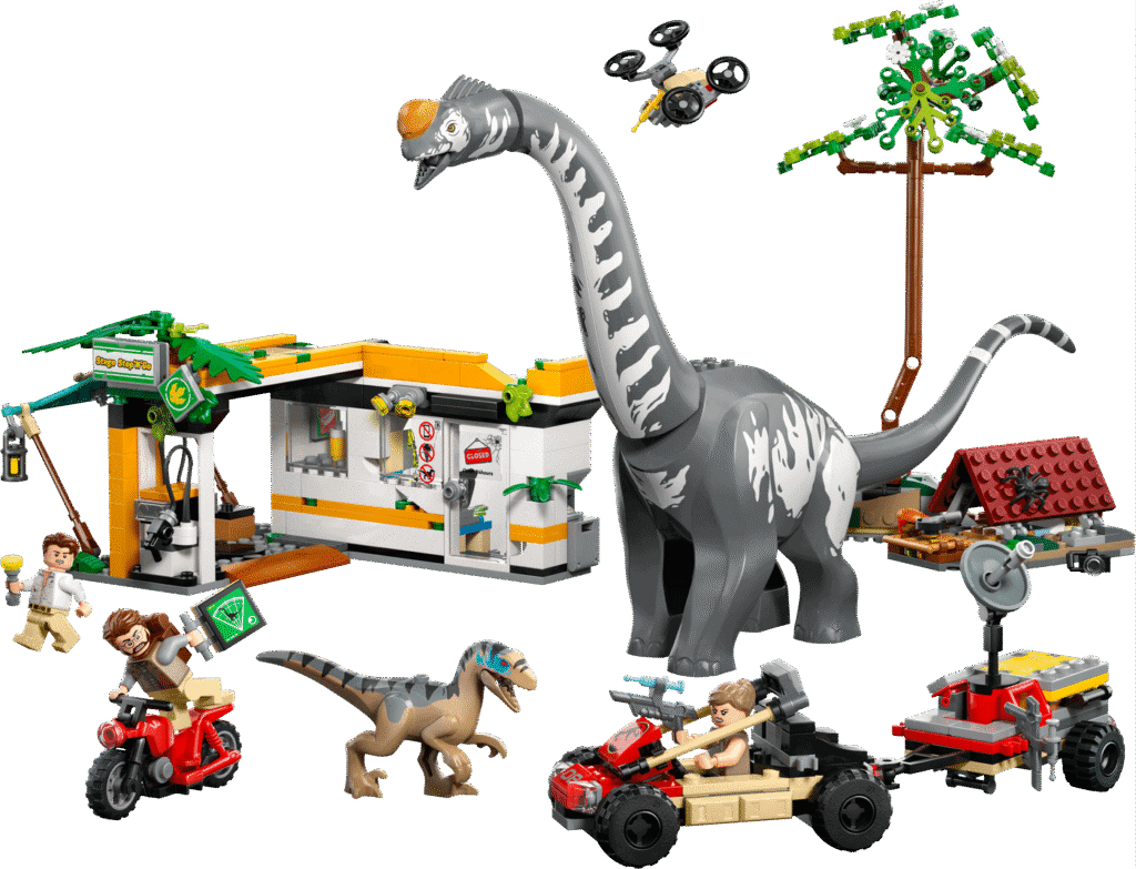 LEGO Spårningsuppdrag med raptor och titanosaurus 76973