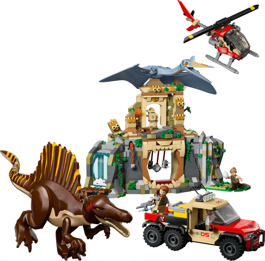 LEGO Flyguppdrag med spinosaurus och quetzalcoatlus 76976