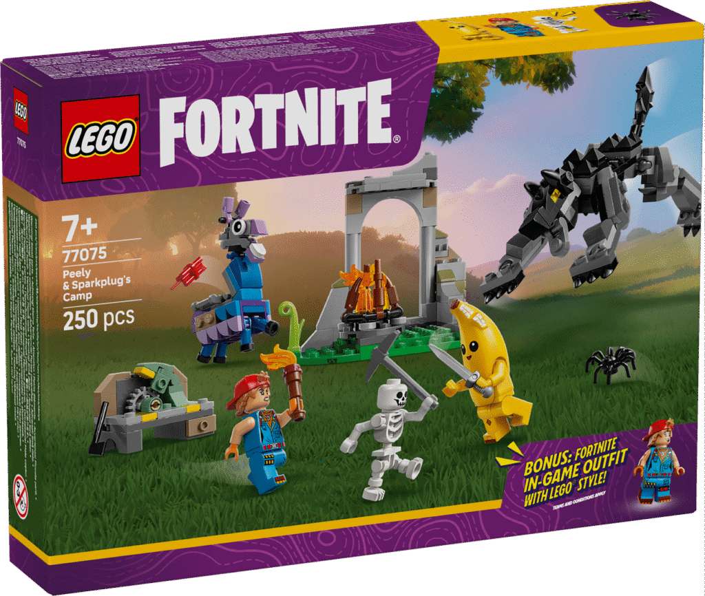 LEGO Peely och Sparkplugs läger 77075