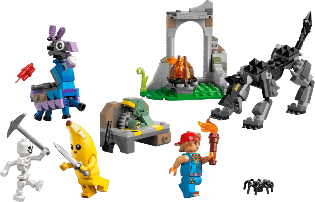 LEGO Peely och Sparkplugs läger 77075