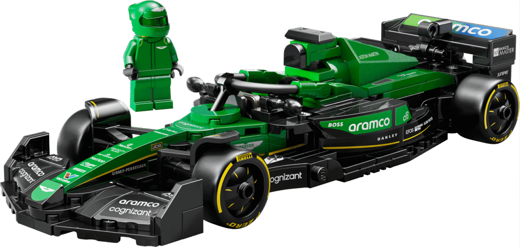 LEGO Aston Martin Aramco F1 AMR24 racerbil 77245