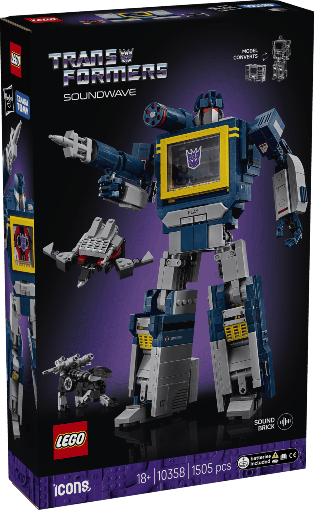 LEGO Transformers Soundwave 10358