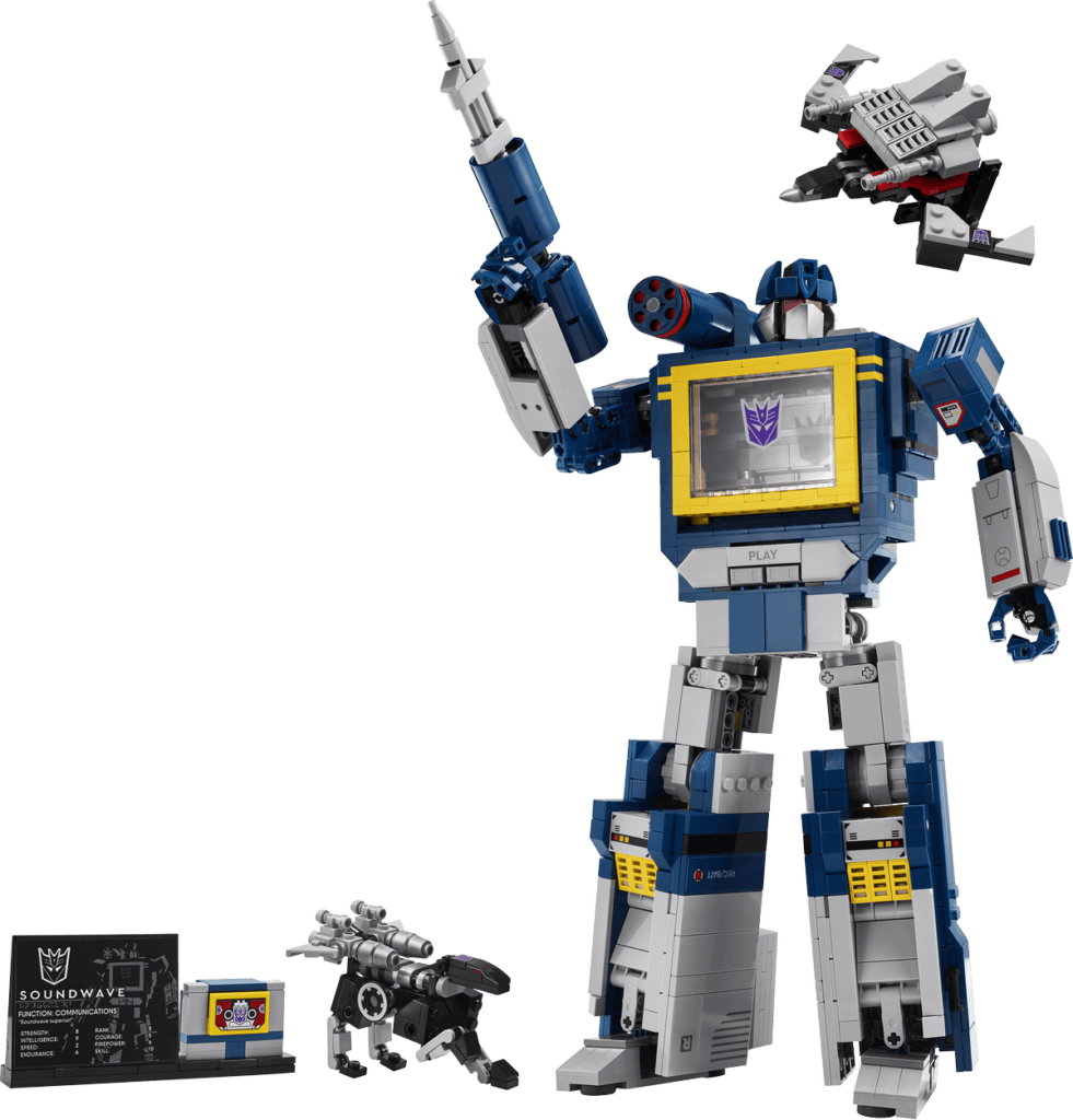 LEGO Transformers Soundwave 10358