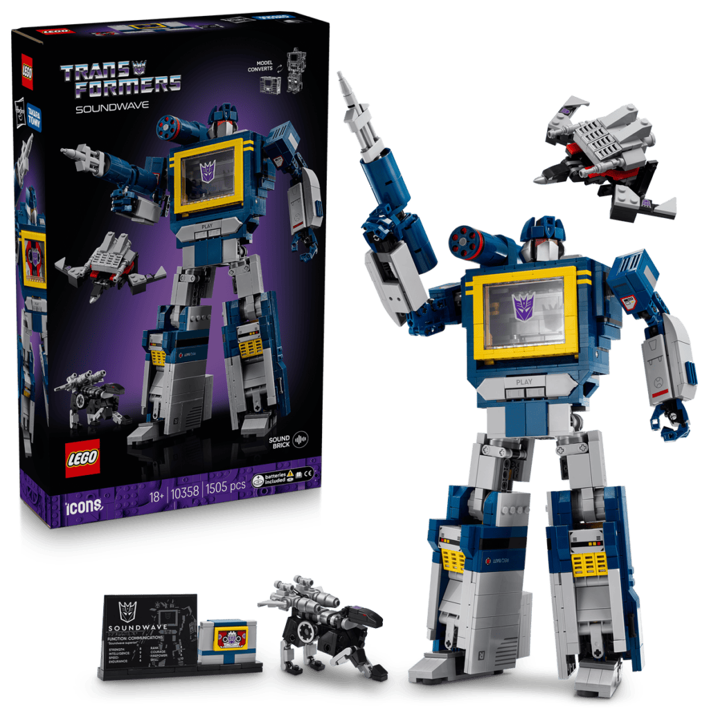 LEGO Transformers Soundwave 10358