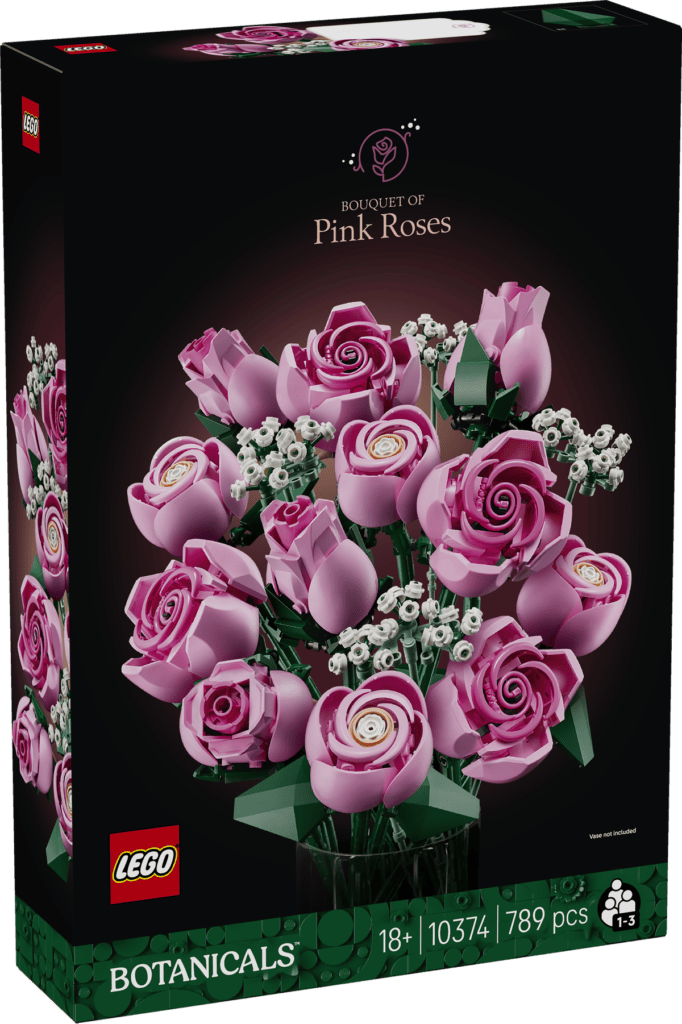 LEGO Bukett med rosa rosor 10374