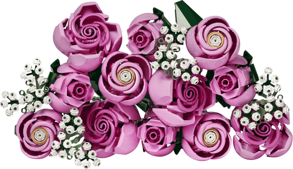 LEGO Bukett med rosa rosor 10374