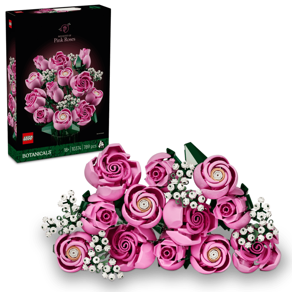 LEGO Bukett med rosa rosor 10374
