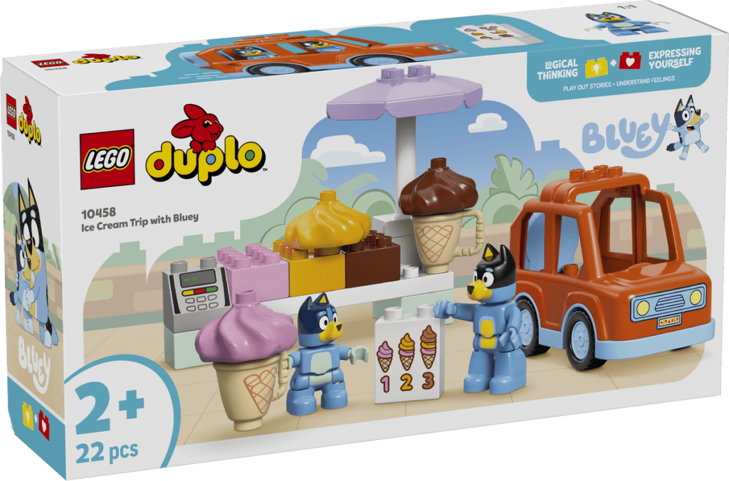 LEGO Glassutflykt med Bluey 10458