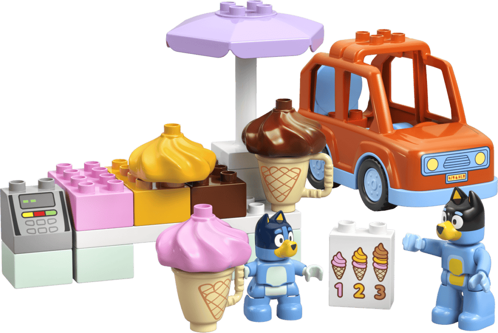LEGO Glassutflykt med Bluey 10458